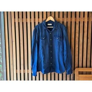 Madewell Denim Cowboy Shirt - XL - Used Good Condition